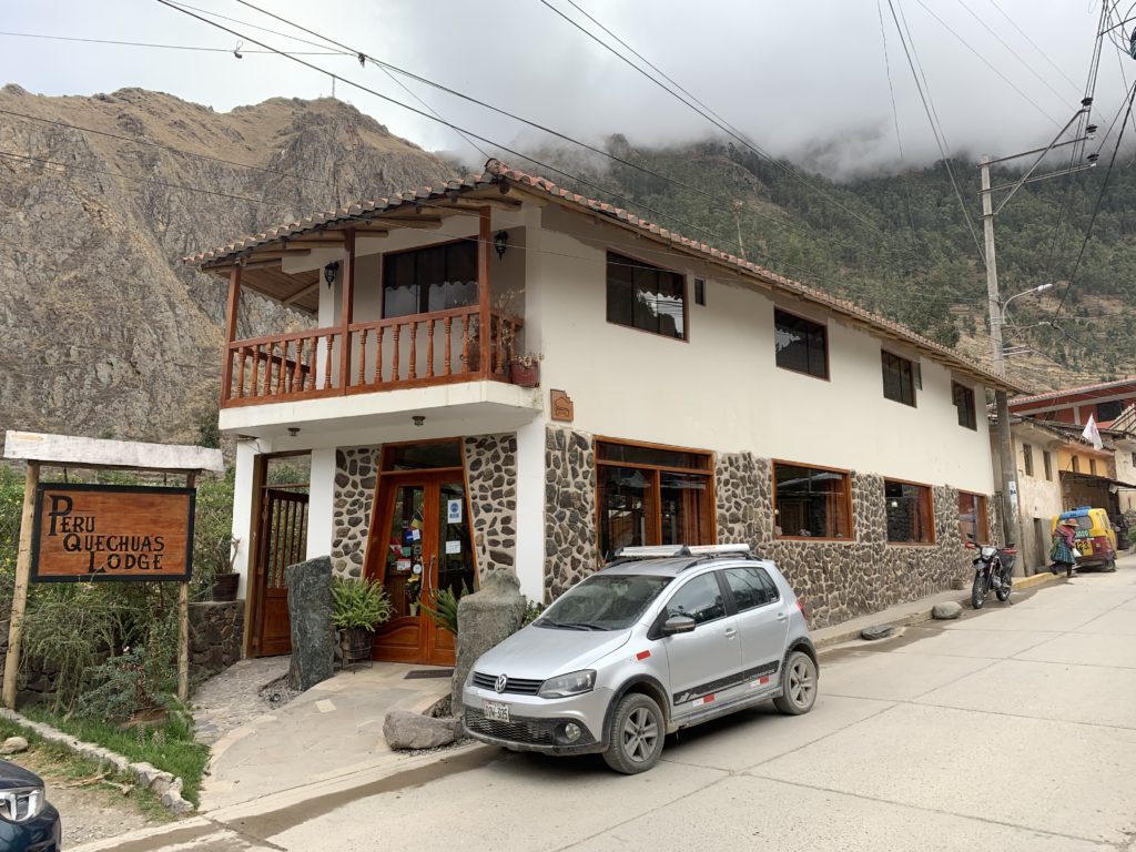 Příjezd do Posvátného údolí Inků